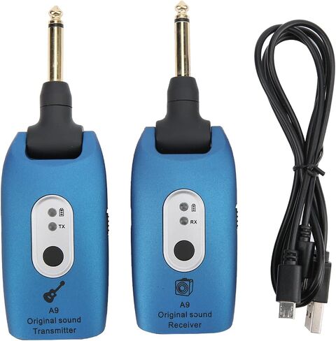 جهاز استقبال إرسال الجيتار، ملحقات الآلات الموسيقية للجيتار، كابل USB للنظام A9 2.4 جيجا هرتز (أسود) in Kuwait