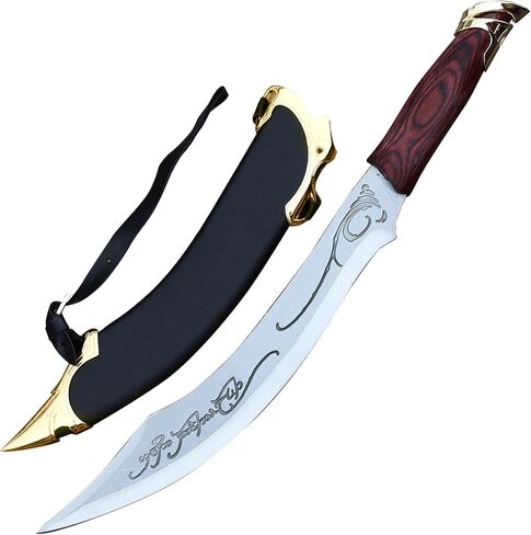 Armory Replicas™ - Legendary Blade of Frey Short Scimitar – 11" Stainless Steel Blade, ABS Handle, Zinc Aluminum Accents – Fight Evil with Style – Perfect for Fantasy Enthusiasts in Saudi Arabia