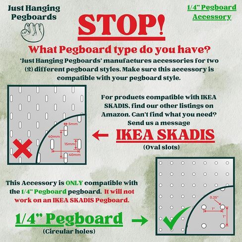 "مجرد تعليق" 1/4 "Pegboard 17/18ml تخزين الطلاء. متوافق مع Vallejo ، Reaper ، علامات تجارية رسام الجيش من زجاجات الطلاء. 6 PAINTS/Holder Pegboard Storage. منظمة مصغرة (4 ، أسود غير لامع) in Kuwait