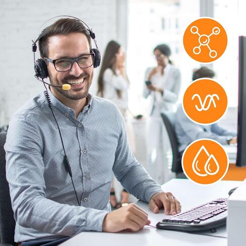 20 PCS 2x15 mm Mini Size Headset Windscreen Microphone Foam Covers Mic Foam Cover Pop Filter Replacement For Hole Ear-Hook Other Headset Microphones in Kuwait