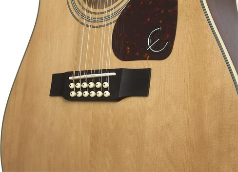 Epiphone Songmaker DR-212 جيتار صوتي 12 سلسلة، طبيعي in Saudi Arabia
