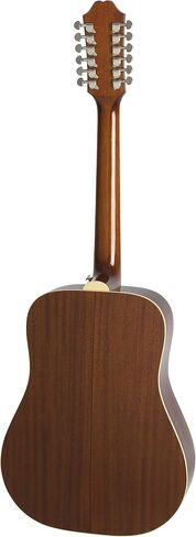 Epiphone Songmaker DR-212 جيتار صوتي 12 سلسلة، طبيعي in Saudi Arabia