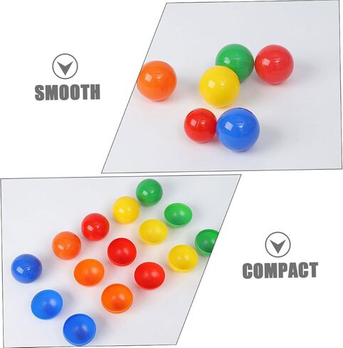 50pcs Openable Plastic Lottery Balls for Party Games 5CM Raffle Drawing Balls Fun Party Supplies for Events and Gatherings in Saudi Arabia