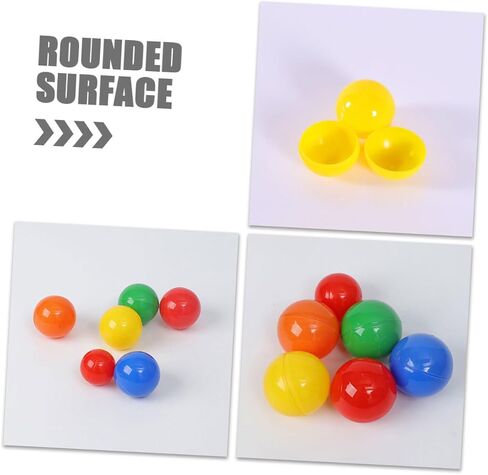 50pcs Openable Plastic Lottery Balls for Party Games 5CM Raffle Drawing Balls Fun Party Supplies for Events and Gatherings in Saudi Arabia