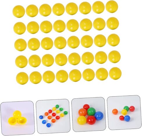 50pcs Openable Plastic Lottery Balls for Party Games 5CM Raffle Drawing Balls Fun Party Supplies for Events and Gatherings in Saudi Arabia