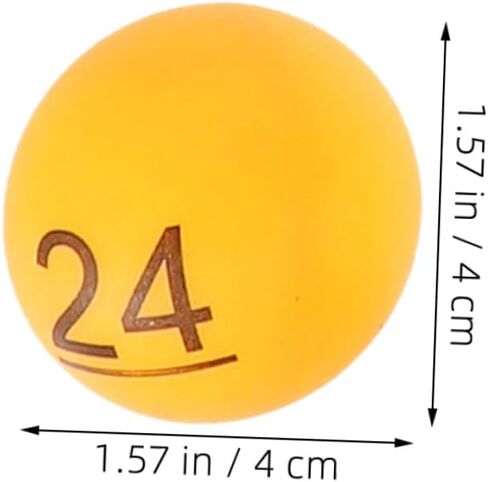 Kisangel 90pcs Colorful Numbered Draw Balls for Raffle and Bingo Games Fillable Plastic Balls for Carnival Prizes Group Activities and Event Draws in Kuwait