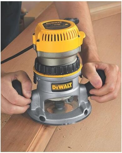 DEWALT DW618K 2-1/4 HP Electronic Variable Speed Fixed Base Router with So Start Kit in Saudi Arabia