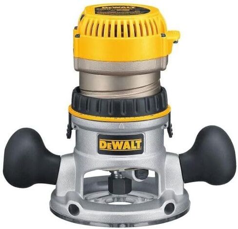 DEWALT DW618K 2-1/4 HP Electronic Variable Speed Fixed Base Router with So Start Kit in Saudi Arabia