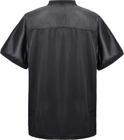 قميص كرة قدم فارغ للرجال 90s الهيب هوب عادي شبكة قميص رياضي مخصص ممارسة كرة القدم جيرسي S-3XL in Saudi Arabia