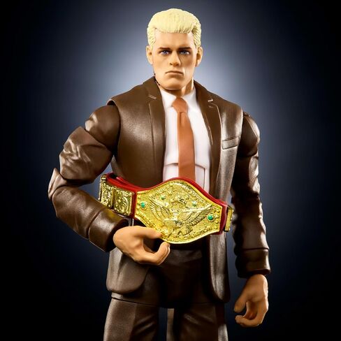 Mattel WWE Elite Action Figure & Accessories, Series #120, 6-inch Collectible Cody Rhodes with 25 Articulation Points & Swappable Hands in Saudi Arabia