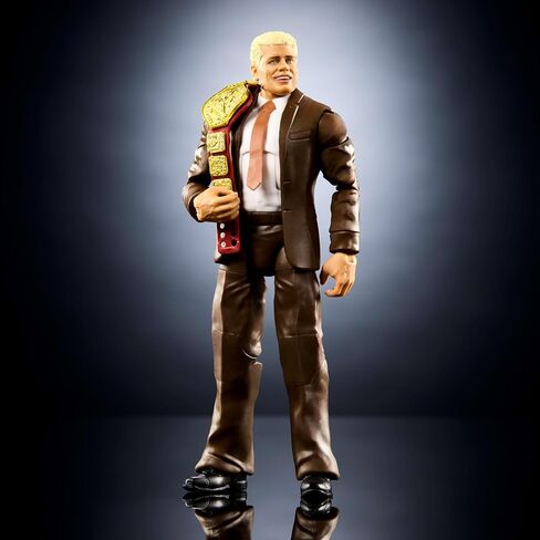 Mattel WWE Elite Action Figure & Accessories, Series #120, 6-inch Collectible Cody Rhodes with 25 Articulation Points & Swappable Hands in Saudi Arabia
