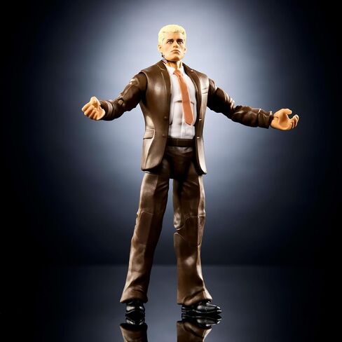 Mattel WWE Elite Action Figure & Accessories, Series #120, 6-inch Collectible Cody Rhodes with 25 Articulation Points & Swappable Hands in Saudi Arabia