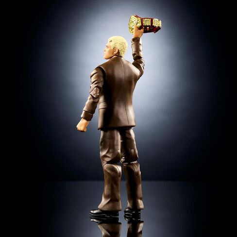 Mattel WWE Elite Action Figure & Accessories, Series #120, 6-inch Collectible Cody Rhodes with 25 Articulation Points & Swappable Hands in Saudi Arabia