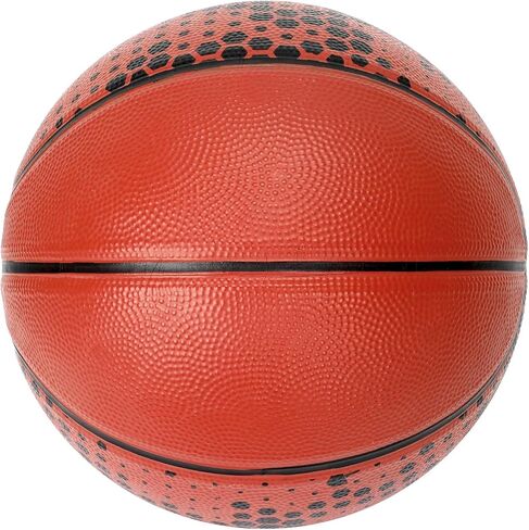 AND1 Fade Hex Rubber Basketball Game Ready, 29.5 Inches, Made for Indoor and Outdoor Basketball Games, Sold Deflated, Size 7, Orange in Saudi Arabia