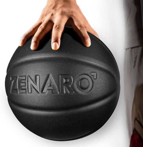 كرة السلة Zenaro Pro Silent Basketball مثالية - مقاس 7 (29.5 بوصة)، غير مضغوطة، أخدود منحوت ثلاثي الأبعاد للارتداد والتحكم الحقيقي، كرة سلة داخلية بوزن حقيقي للعبة، رغوة متينة بدون هواء، صندوق هدايا ممتاز in Saudi Arabia