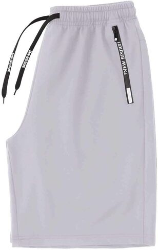 Mens Casual Shorts 7"/9" Lightewight Athletic Hiking Shorts Stretch Gym Basketball Fishing Short with Zipper Pockets in Saudi Arabia