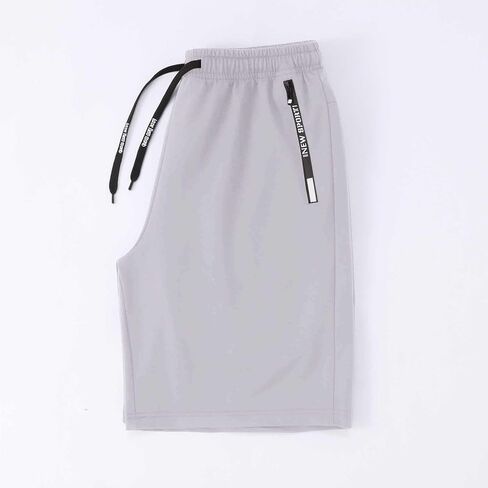 Mens Casual Shorts 7"/9" Lightewight Athletic Hiking Shorts Stretch Gym Basketball Fishing Short with Zipper Pockets in Saudi Arabia