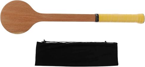 Wooden Tennis Sweet Point Trainer, Tennis Pointer Racket Spoon Training Aid Accessory for Swing Practice with Storage Bag in Saudi Arabia