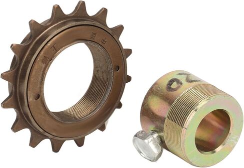 Freewheel Adapter Kit 16t with 20mm Replacement Lightweight Easy Installation Flywheel for Electric Tricycles Motorcycles Karts Spoke Chain Wheel Rear Gear Cog in Saudi Arabia