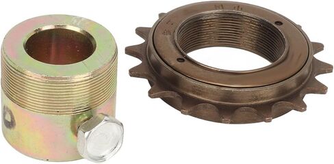 Freewheel Adapter Kit 16t with 20mm Replacement Lightweight Easy Installation Flywheel for Electric Tricycles Motorcycles Karts Spoke Chain Wheel Rear Gear Cog in Saudi Arabia
