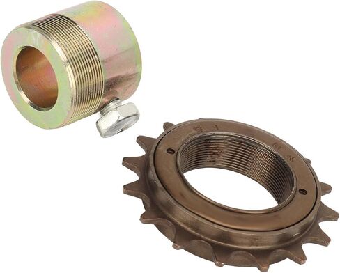Freewheel Adapter Kit 16t with 20mm Replacement Lightweight Easy Installation Flywheel for Electric Tricycles Motorcycles Karts Spoke Chain Wheel Rear Gear Cog in Saudi Arabia