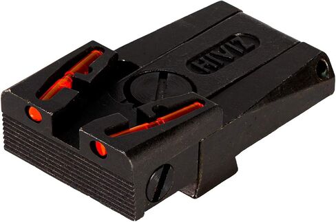 HIVIZ Adjustable Fiber Optic Rear Sight w/LightPipes for Ruger, Smith & Wesson and Glock in Kuwait