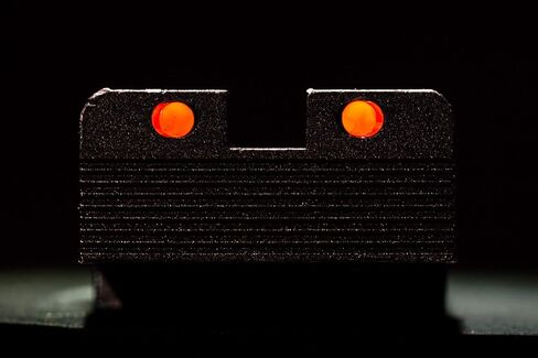 HIVIZ Adjustable Fiber Optic Rear Sight w/LightPipes for Ruger, Smith & Wesson and Glock in Saudi Arabia