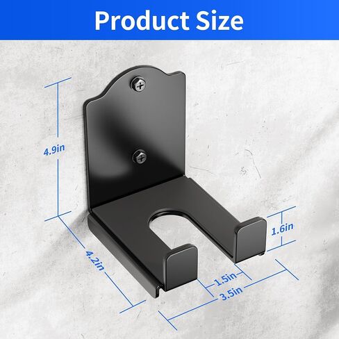 Olympic Barbell Wall Rack Holder - Heavy Duty 66lbs Weight Storage Mount with EVA Pads in Saudi Arabia