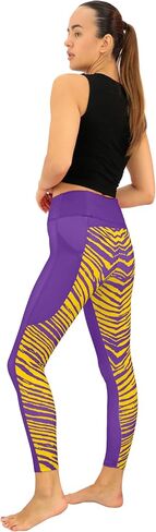 بنطال ضيق نسائي من Zubaz NFL مبطن بالصوف مزود بأربعة جيوب (XS - 3XL) in Saudi Arabia