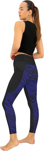بنطال ضيق نسائي من Zubaz NFL مبطن بالصوف مزود بأربعة جيوب (XS - 3XL) in Saudi Arabia