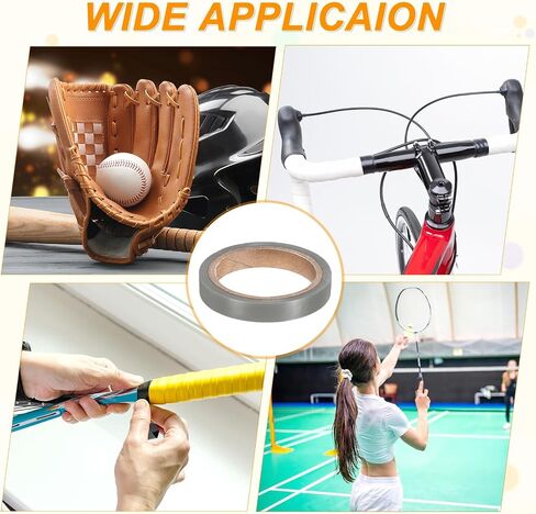 Grip Finishing Tape PVC Racket Wrap Grip Racquet Finishing Tapes for Pickleball/Badminton/Squash in Saudi Arabia