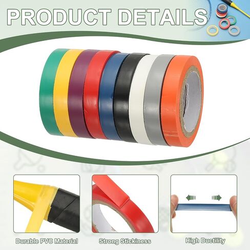 شريط صيد بمقبض، أشرطة تشطيب مضرب PVC، ملحقات مضارب لاصقة - مناسبة لـ (التنس، كرة الريشة، الاسكواش) in Saudi Arabia
