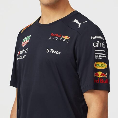 قميص بولو Teamline الرسمي من Red Bull Racing، مقاس X-Small للرجال - بضاعة رسمية in Saudi Arabia