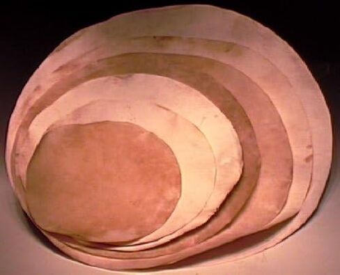 14 inch Natural Goatskin Rawhide (Thick) in Saudi Arabia