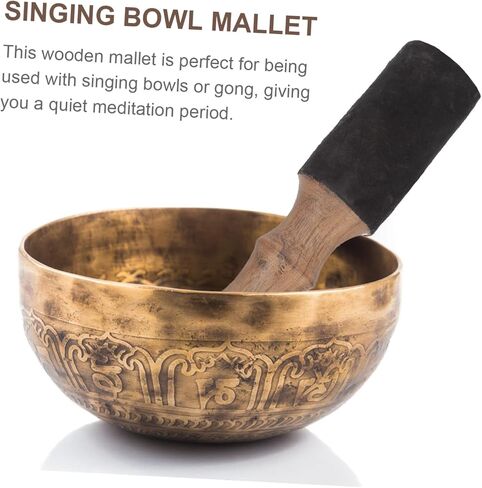 Singing Bowl Mallet Durable Wooden Striker for Meditation and Yoga Accessory for Sound Bowls and Gongs Craftsmanship present for Music Lovers in Saudi Arabia