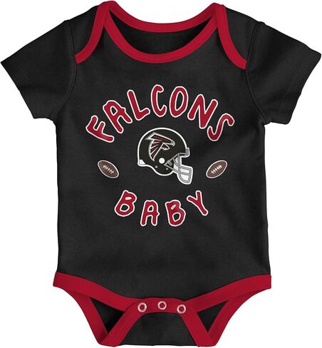 Outerstuff NFL Teams Cute Infant Champ Creeper طقم مكون من 3 قطع (12 شهرًا - 24 شهرًا) in Kuwait