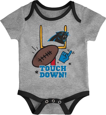 Outerstuff NFL Teams Cute Infant Champ Creeper طقم مكون من 3 قطع (12 شهرًا - 24 شهرًا) in Kuwait