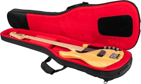 حقيبة Gator Cases ICON Take Two Series Premium Double Gig لـ (2) جيتار كهربائي، سحابات صديقة لإدارة أمن المواصلات الأمريكية، أسود (G-ICONTTELEC-BLK) in Kuwait