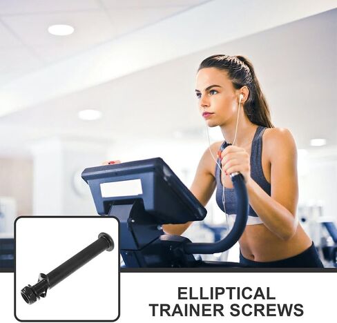 Elliptical Trainer Parts 2pcs Steel Fixation Screws Rolled Steel Screws for Sturdy Fitness Equipment in Saudi Arabia