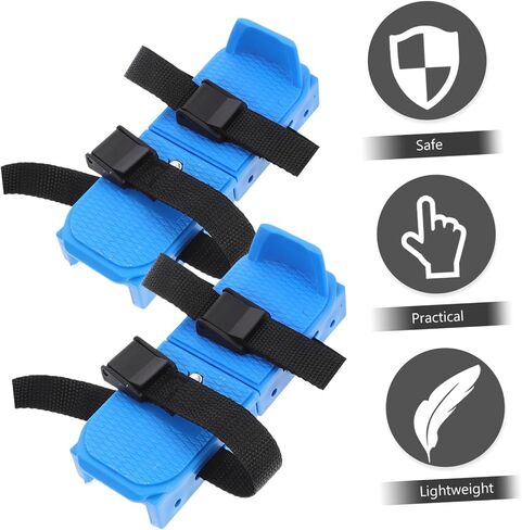 1Pair Ice Skates with Fixing Straps Safe and Stable Beginner Skating Shoes for Portable Ice Skating Skates Fall Design for in Saudi Arabia