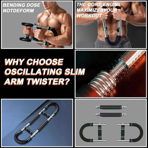 Twister Chest & Arm Trainer, Adjustable Chest Expander for Men, Home Gym Fitness Equipment for Chest, Arms, Shoulders & Biceps Training in Saudi Arabia