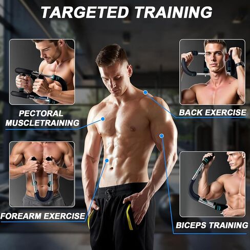 Twister Chest & Arm Trainer, Adjustable Chest Expander for Men, Home Gym Fitness Equipment for Chest, Arms, Shoulders & Biceps Training in Saudi Arabia