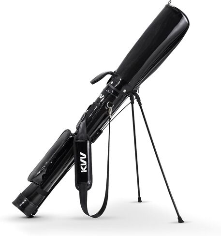 KVV Lightweight Sunday Golf Stand Bag, Colorful Fashion Pitch and Putt Golf Bag (Black) in Kuwait