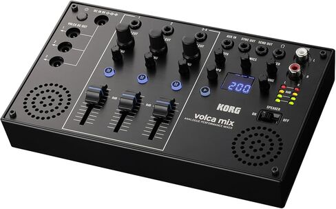 Korg Volca Mix Analogue Performance Mixer - Bundle with Power Supply, and Austin Bazaar Polishing Cloth in Saudi Arabia