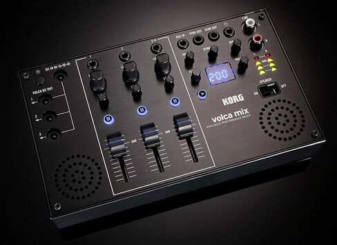 Korg Volca Mix Analogue Performance Mixer - Bundle with Power Supply, and Austin Bazaar Polishing Cloth in Saudi Arabia