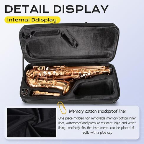 حافظات ساكس، حافظة ألتو ساكس خفيفة الوزن لـ Eb Alto Saxophone؛ (IF-ألتوساكس-SQUARE01) in Kuwait