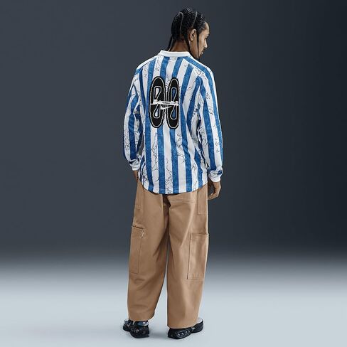 Nike Air Men's Long-Sleeved Jersey (IB9007-436, Psychic Blue/Light Armory Blue/White) in Saudi Arabia