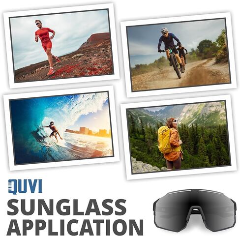 نظارات شمسية مستقطبة للرجال والنساء والشباب، نظارات شمسية رياضية للحماية من الأشعة فوق البنفسجية للمشي لمسافات طويلة وركوب الدراجات والجري وصيد الأسماك in Kuwait