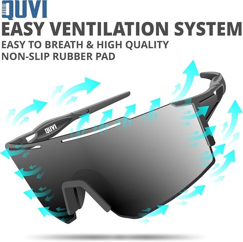 نظارات شمسية مستقطبة للرجال والنساء والشباب، نظارات شمسية رياضية للحماية من الأشعة فوق البنفسجية للمشي لمسافات طويلة وركوب الدراجات والجري وصيد الأسماك in Kuwait