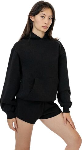 LOS ANGELES APPAREL HF09 هوديي من الصوف الثقيل قطعة ملابس صبغية - سويت شيرت ممتاز 14oz in Kuwait